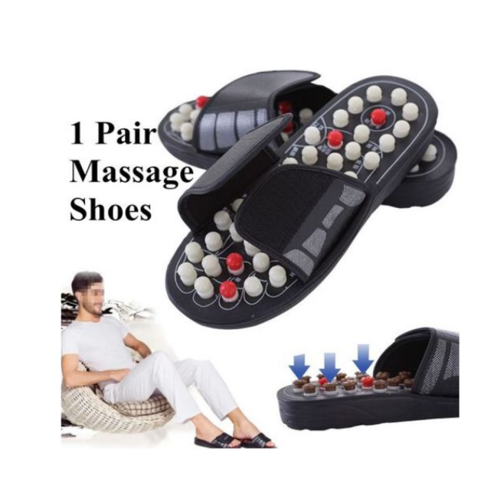 Acupuncture foot clearance reflex massage slippers